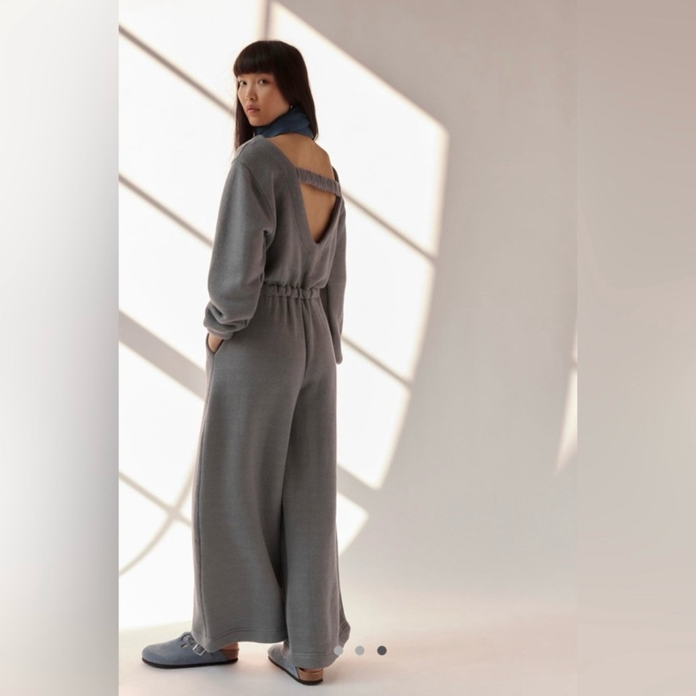 Free people beach Darla jumpsuit gray